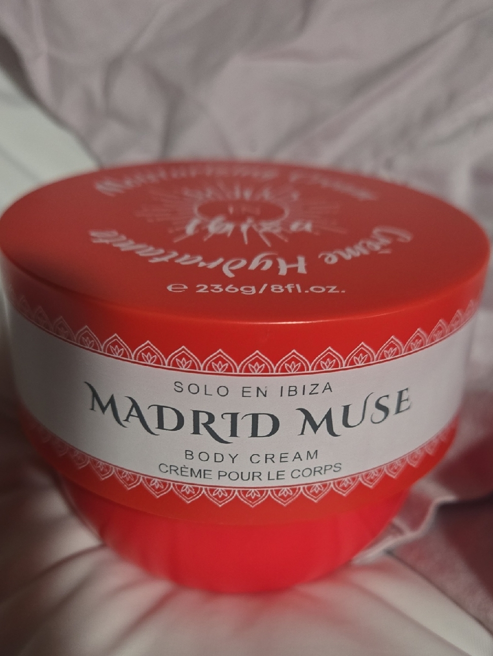 Body Cream - Coral Red